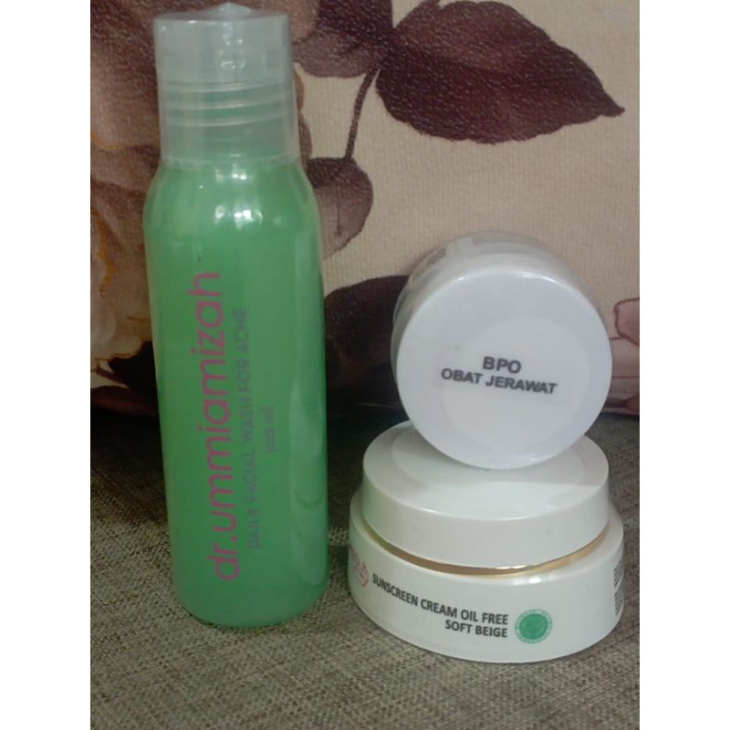 Paket Hemat BPO Jerawat Besar" dr ummi amizah skincare