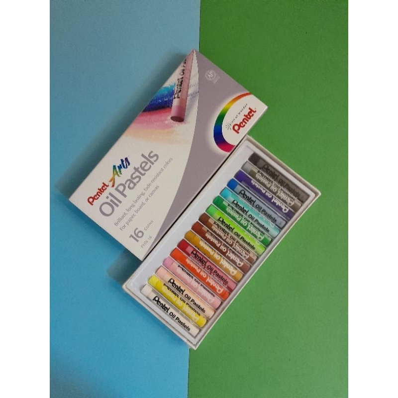 

oil pastel PENTEL 16 warna