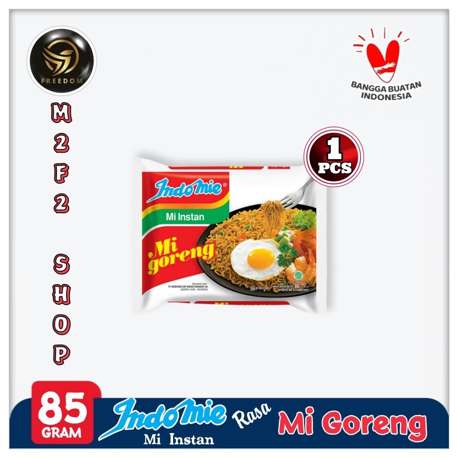 

Indomie Mie Instant Goreng Rasa Mi Goreng Spesial Plus | Bag - 85 gr (Kemasan Satuan)