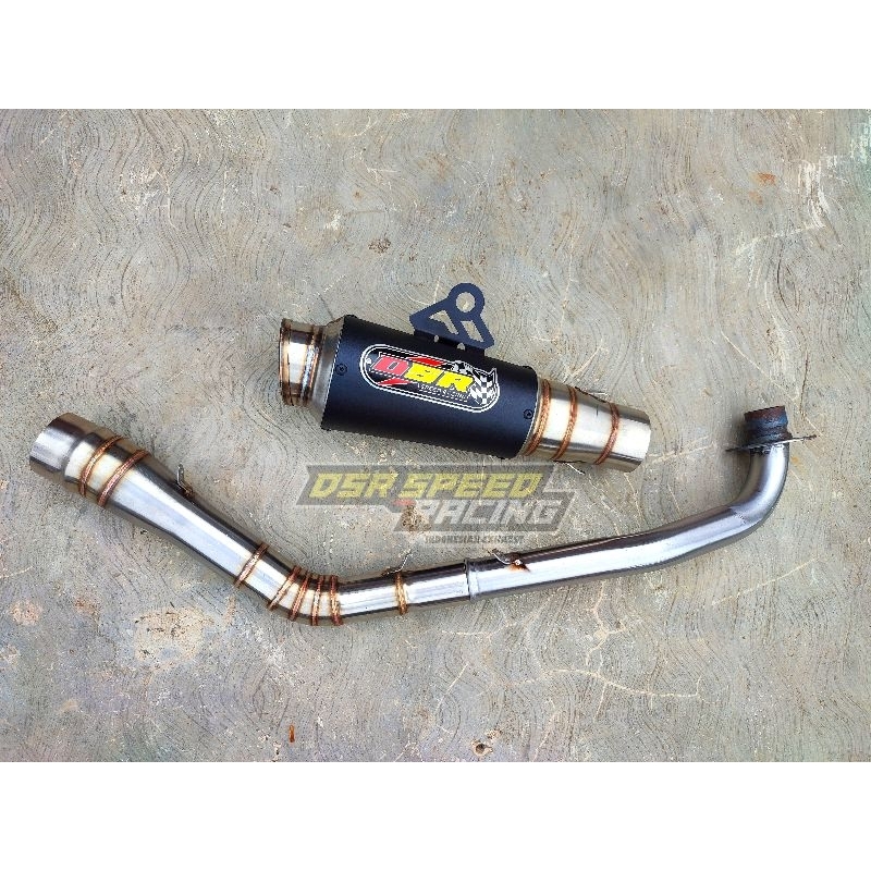 Knalpot Racing GTX Original DSR Type T2 Boreup Harian Jupiter Vega Karisma Astrea Legenda Shogun Sma