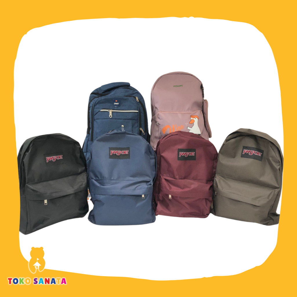 TOKOSANATA - Tas Sekolah Bag School SD SMP SMA Besar Premium Back To School