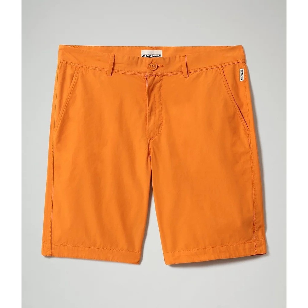 Napapijri Nakuro 2 Shorts Orange Original - Celana Gunung Pria Branded
