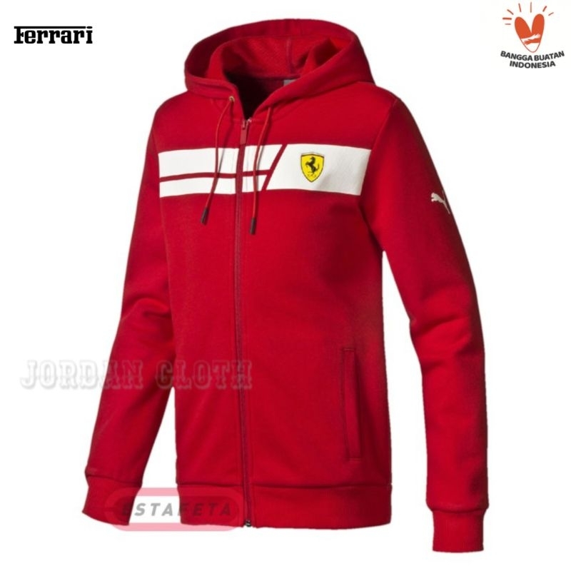 Hoodie Zipper - Sweater - Jaket Ferrari Puma