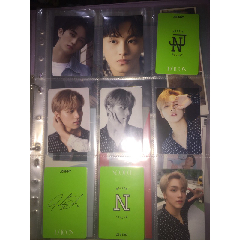 Photocard Dicon Nct 127 Mark / Haechan pc nct 127 dicon mark haechan