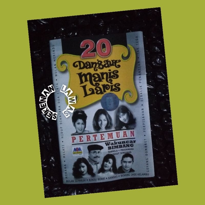 Kaset 20 Dangdut Manis Laris (Mulus) /Lilis Karlina, Ine Sintya, Ashraff dkk