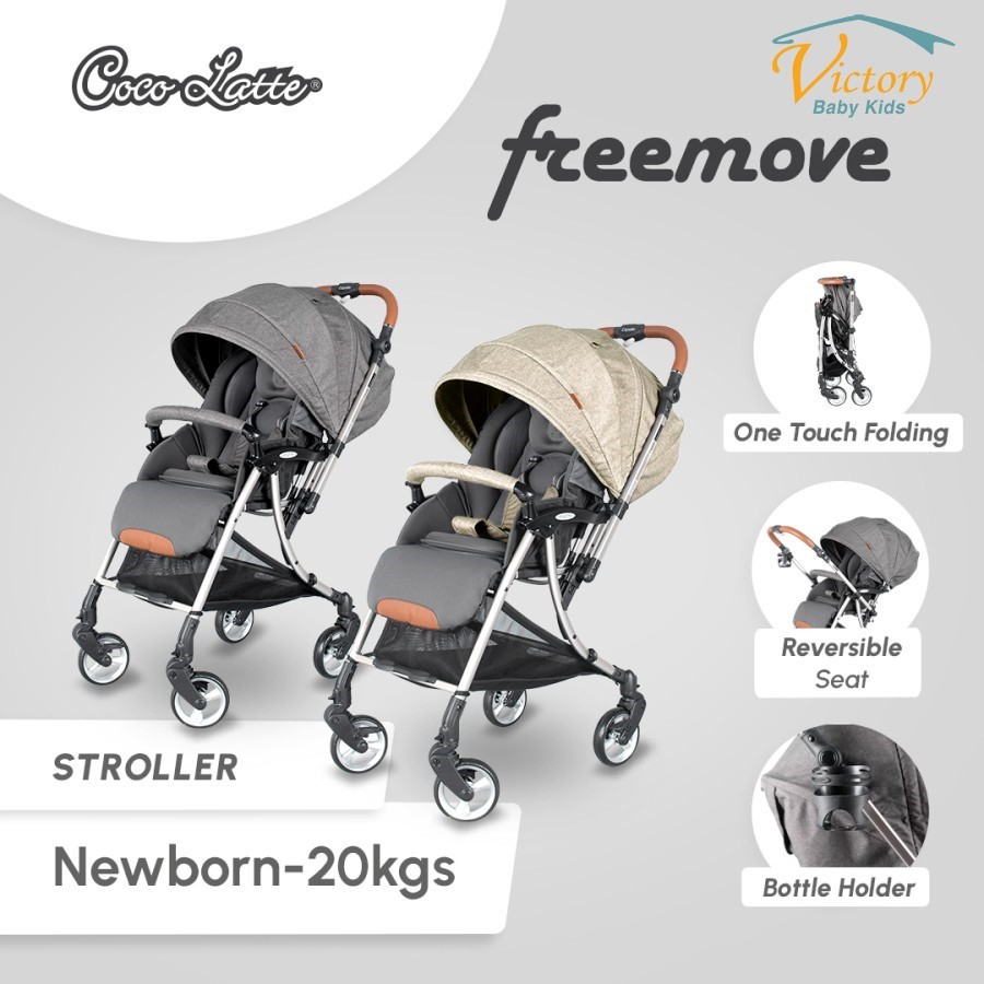 Cocolatte Stroller Capella Freemove CL 1202 - Kereta Dorong Bayi