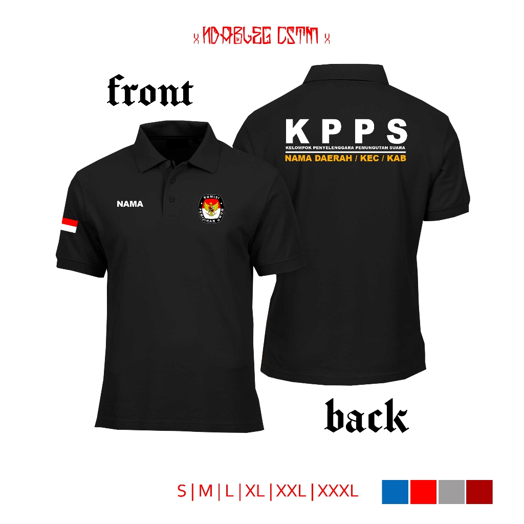 kaos kpps kpu polo Kpps kpu