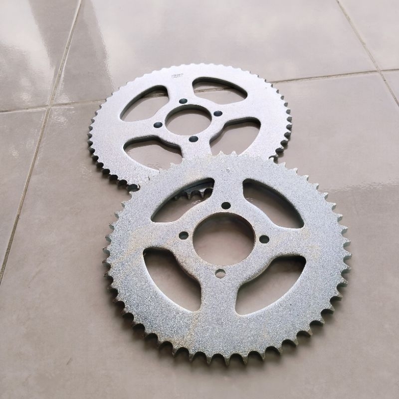 Gear Belakang Suzuki Satria Fu, Shogun,  Smash, Rc ukuran 428H - 50T, 55T Gir Belakang Suzuki