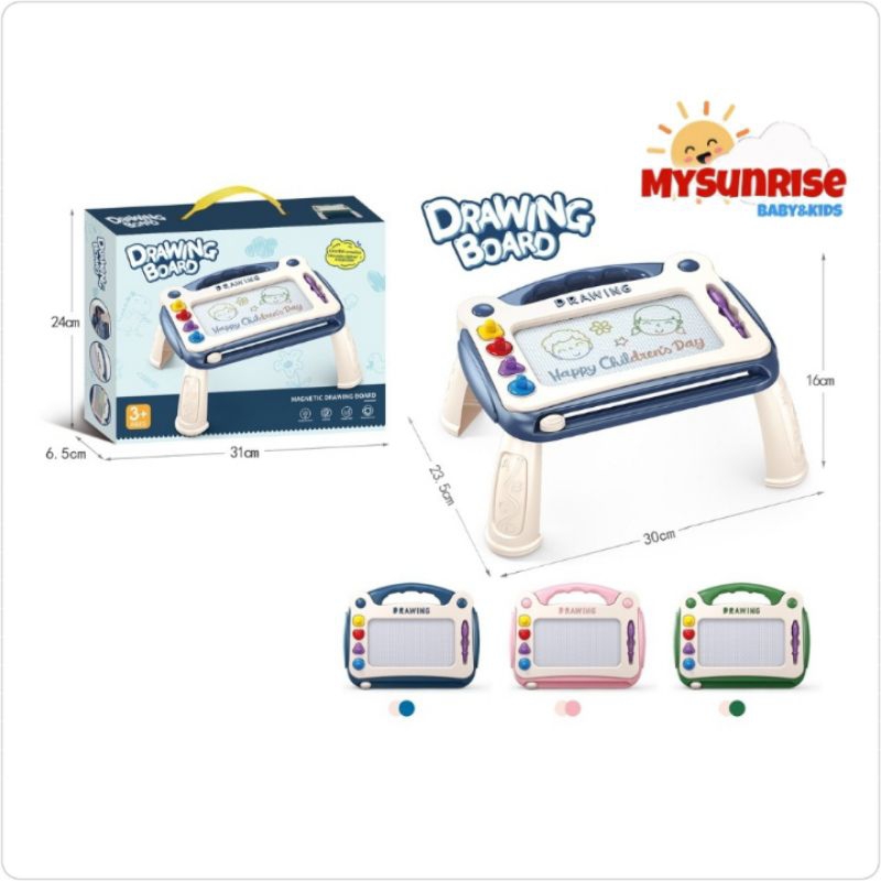 

BAHAN TEBAL BAGUS !! Magic Drawing Board / Papan Tulis Magnet / Papan Tulis Anak