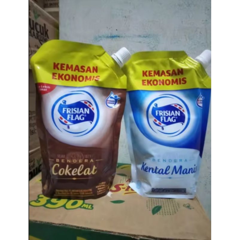 

Frisian flag vanilla coklat gold 545g / 280g - susu kental manis putih/coklat/gold