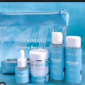 ANIMATE SKINCARE GLOWING BARRIER SERIES 5IN1 SKIN BARRIER (BIRU)