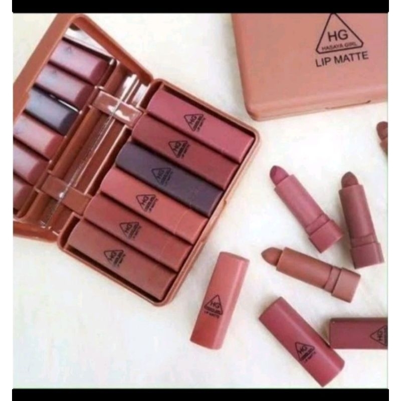 HASAYA GIRL Mini Lipstick Nude (6 pcs)