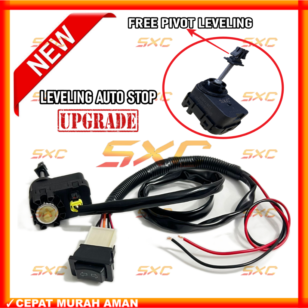 PROMO ALAT ELEKTRIK LEVELING LAMPU 1 DINAMO PLUS SAKLAR NAIK TURUN ELEKTRIK LEVELING LAMPU PROJECTOR