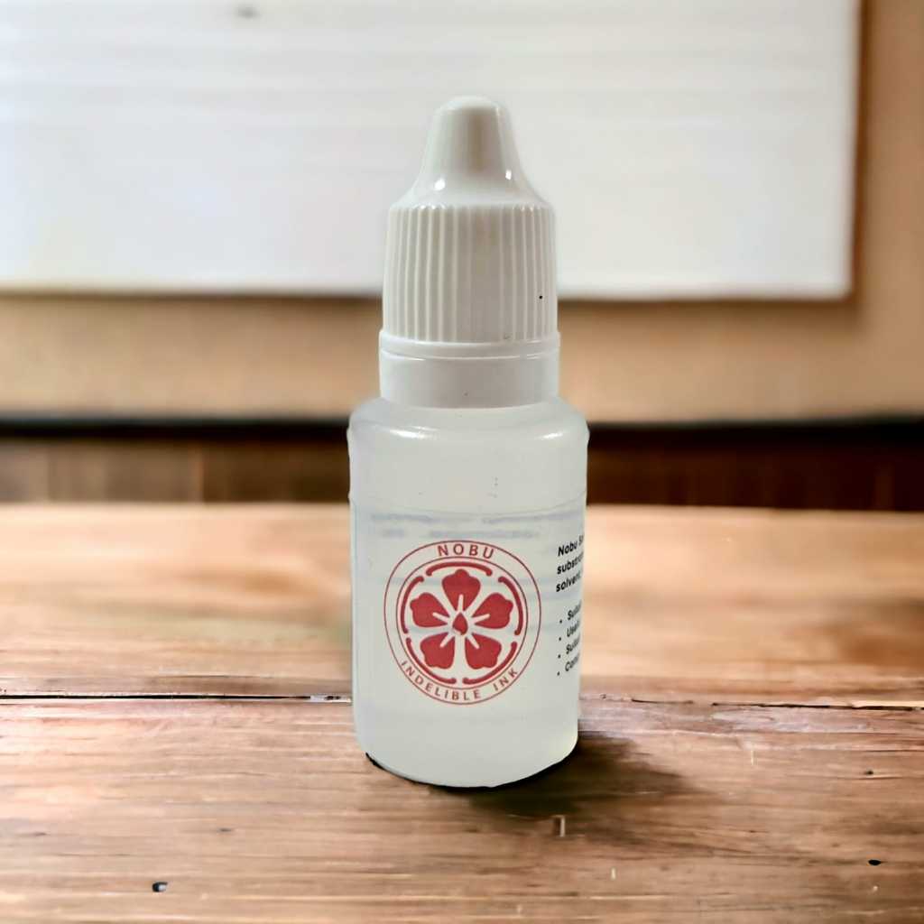 

Penghapus Tinta Stampel Permanen - Nobu Ink Remover - 15ml - SFO Semarang Official