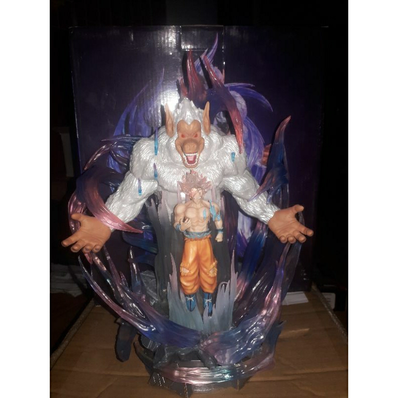 figure dragon ball son goku ui white gorila iu studio recast