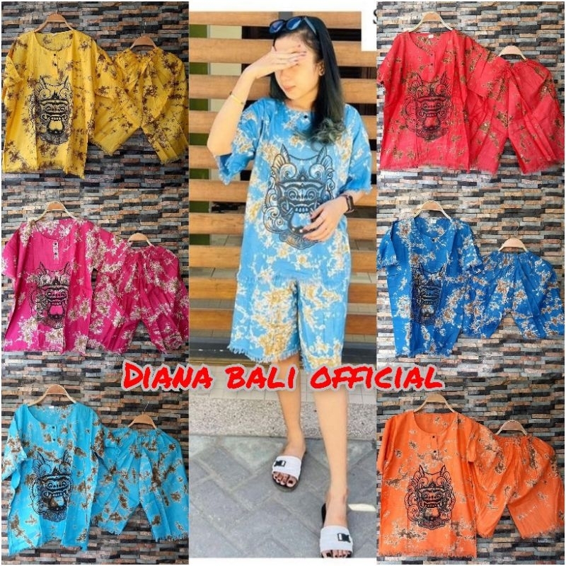 SETELAN BARONG DEWASA UNISEX/ SETELAN BAJU BARONG BALI DEWASA/BAJU BALI