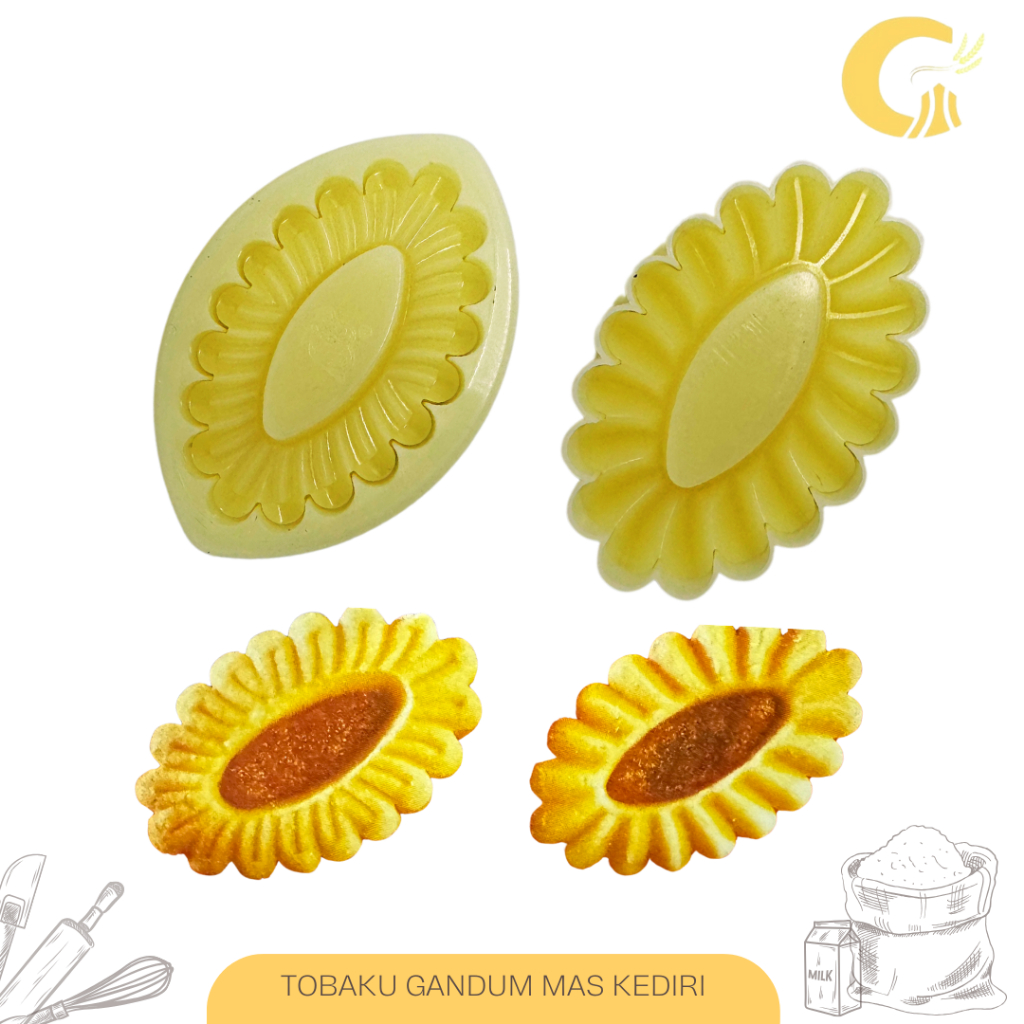 Cetakan Acuan 172 Sin Lian Jam Tart Plastik Cetakan Nastar Cetakan Kue Kering