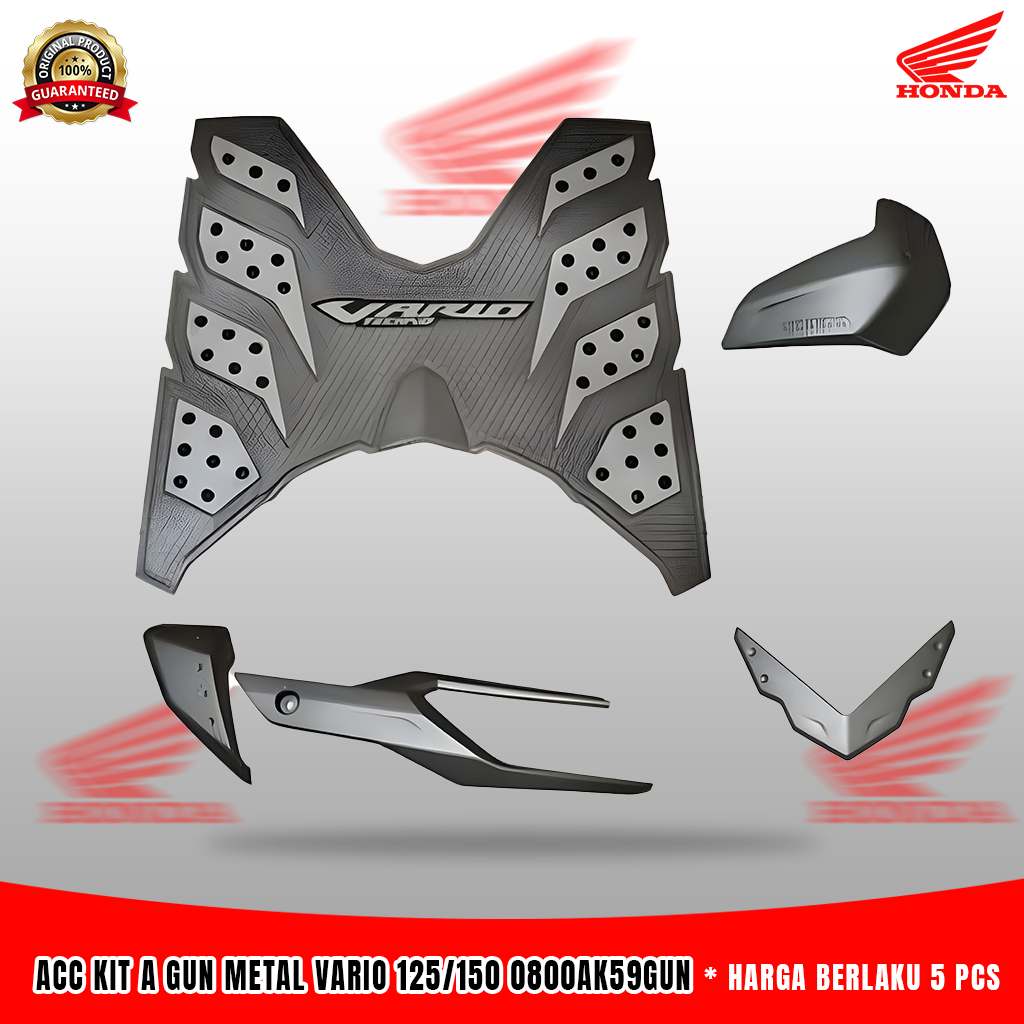 Acc Kit A Gun Metal Vario 125 & 150 0800AK59GUN