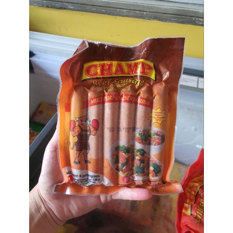 

Champ Beef Sausage 150g