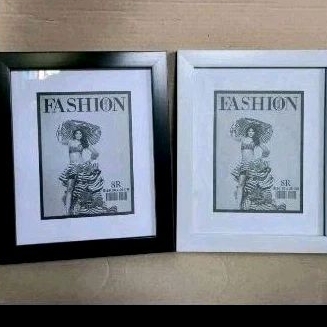 Bingkai/Frame Foto 10R=8R 20x25cm Pakai Kaca