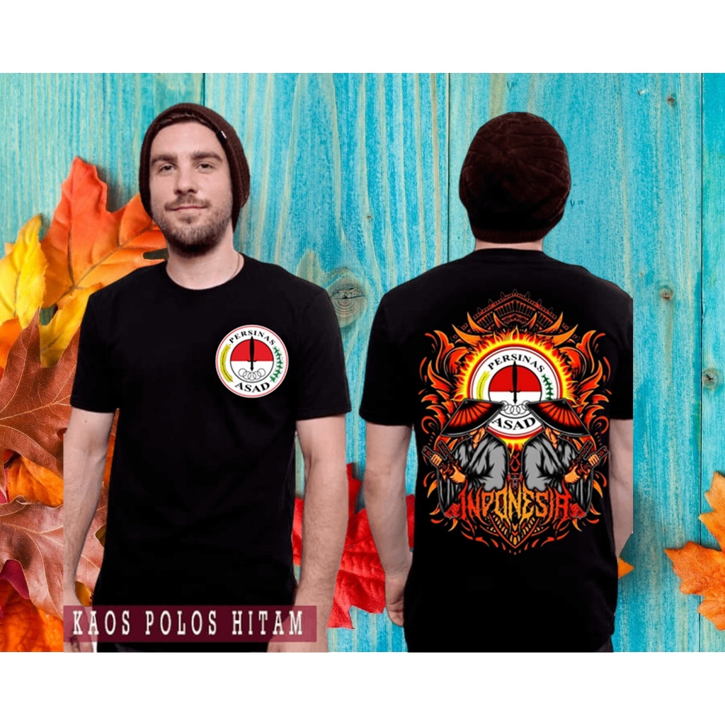Kaos Persinas  "  ronin  " ASAD 1993 Tshrit Fighter Indonesia  jokam jamaah oke LDII 354 murah terba