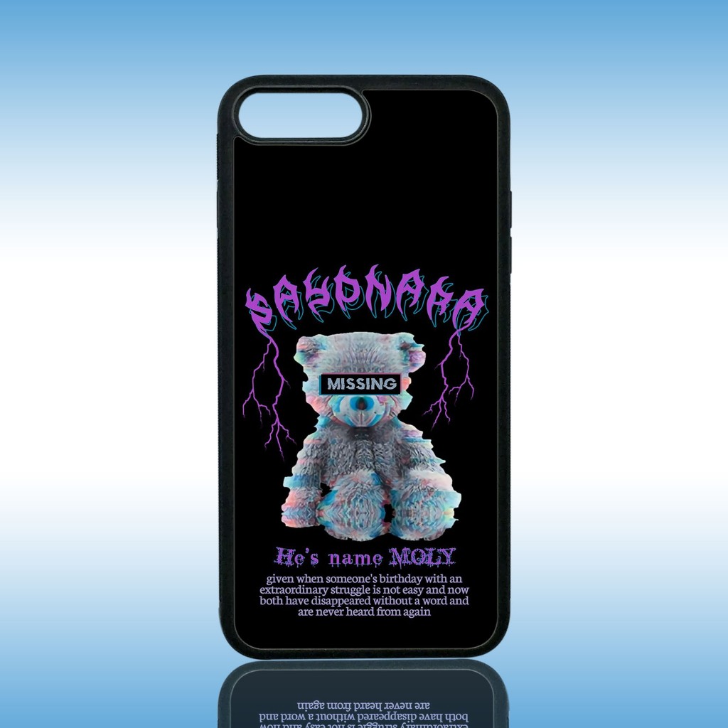 Case IPhone 7 Plus - Casing Hp IPhone 7 Plus ( BNKA ) Silikon Hp IPhone 7 Plus - Softcase Glass Kaca