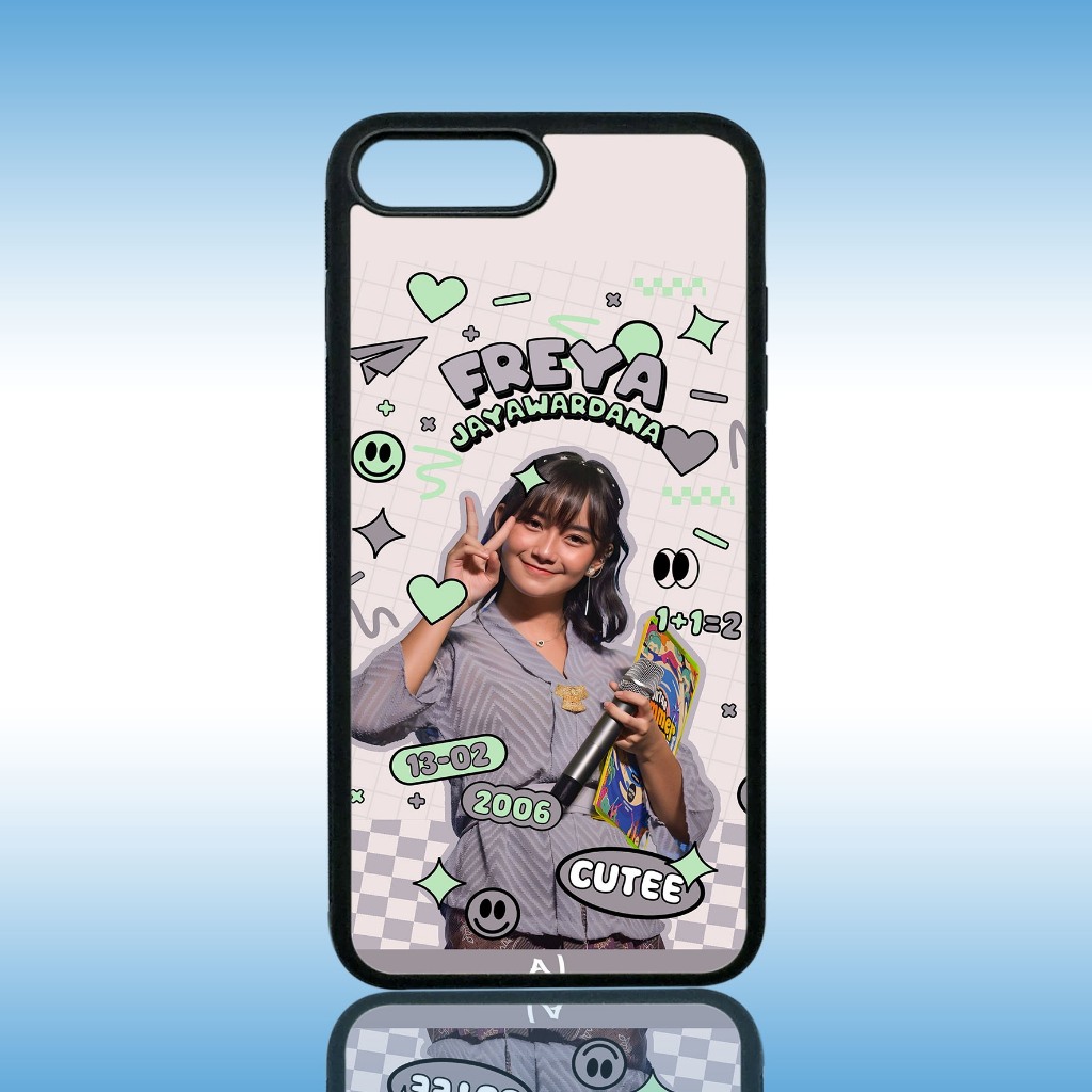 Case IPhone 7 Plus - Casing Hp IPhone 7 Plus ( JKT ) Silikon Hp IPhone 7 Plus - Softcase Glass Kaca 