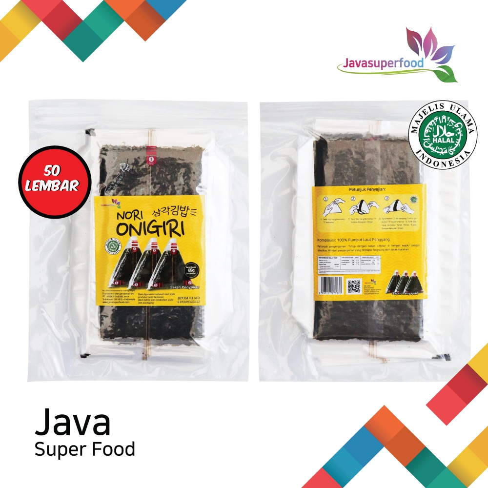 

Ay00! (ISI 10,20,50 Lembar) NONIGIRI NWrapper Khusus Bungkus NTriangle / Sushi Nrumput laut segitiga