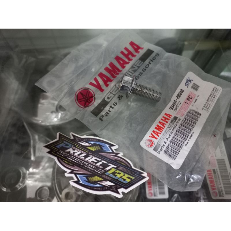 BAUT GANTUNGAN KNALPOT RX KING DRAT 14 ORIGINAL CHROME