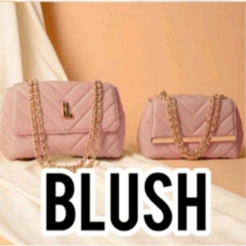 Milan Mini Bag Blush - heylocal.id