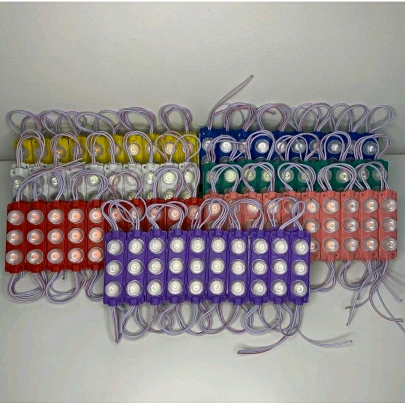 Lampu Led modul strip 3mata 12V