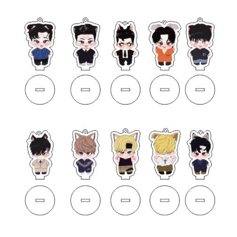 Keychain Standee Lookism