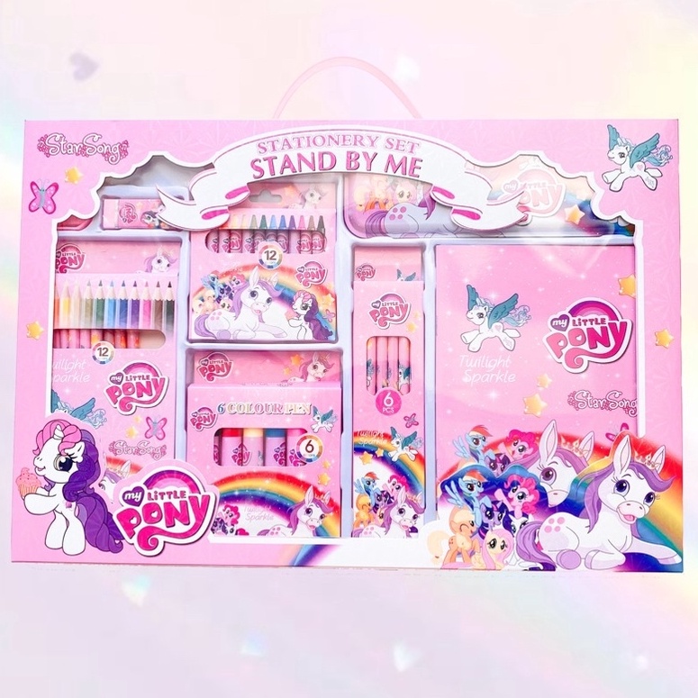 

Terlaris Set alat gambar little pony super komplit 63