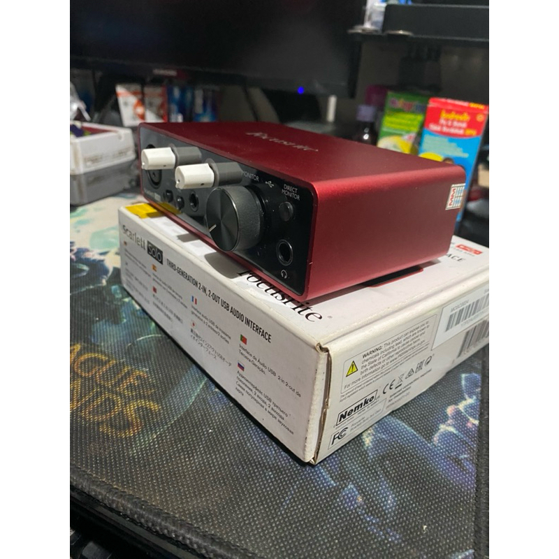 Focusrite Scarlet Solo 3rd (second hand)