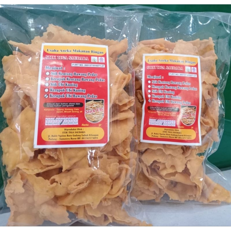 

kerupuk kentang pedas