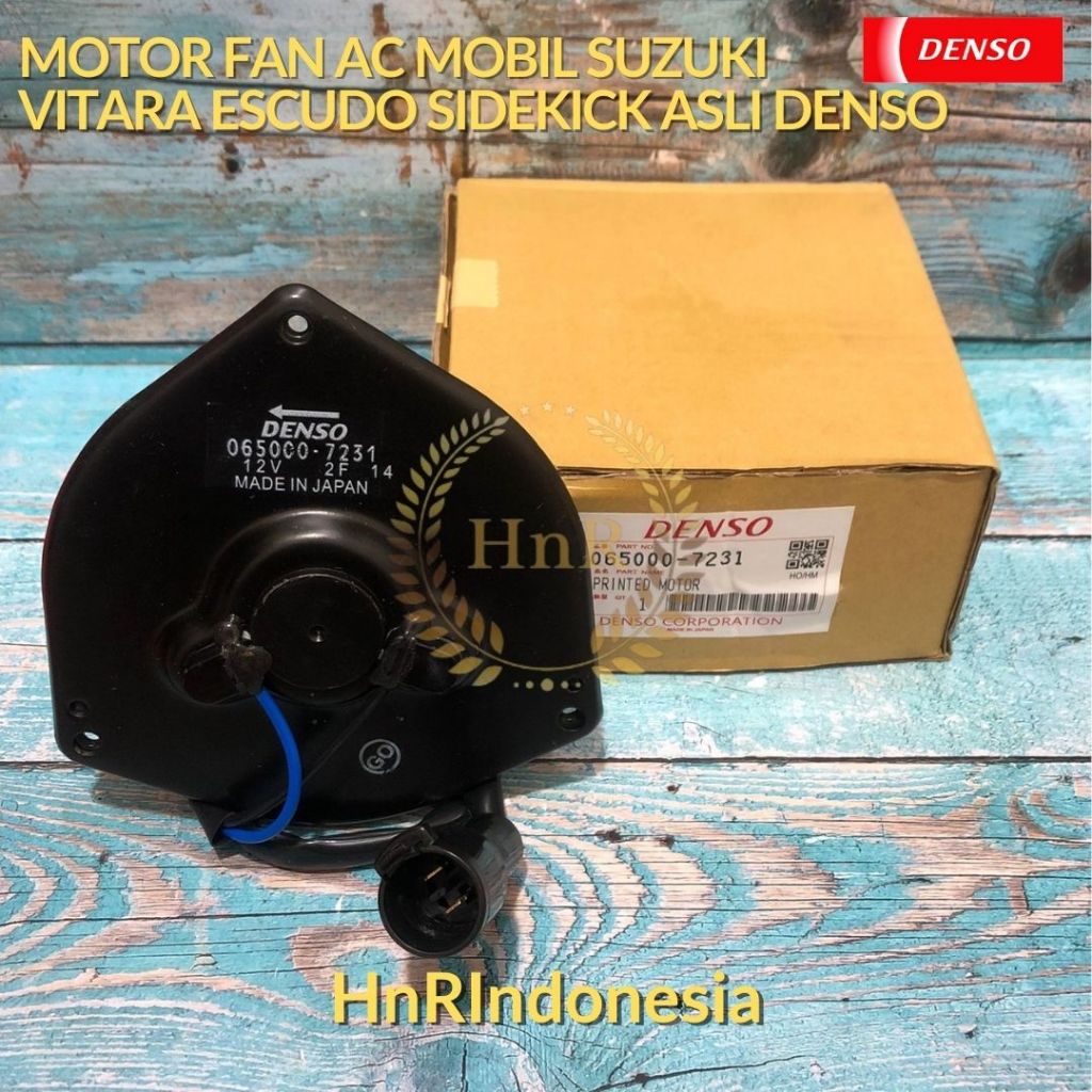 Motor Fan Radiator AC Mobil Suzuki Vitara Escudo Sidekick ASLI DENSO