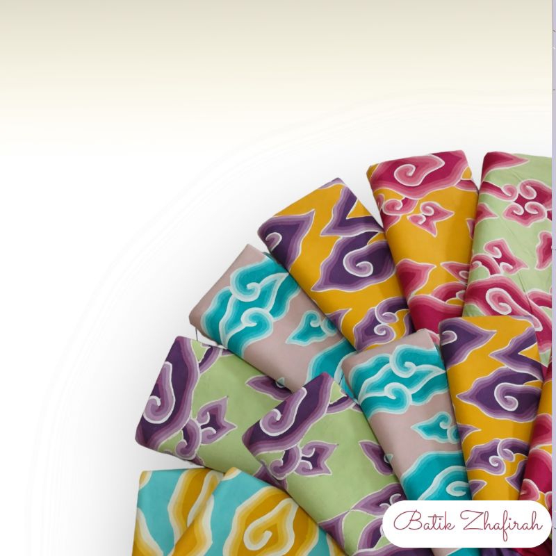 batik mega mendung tulis