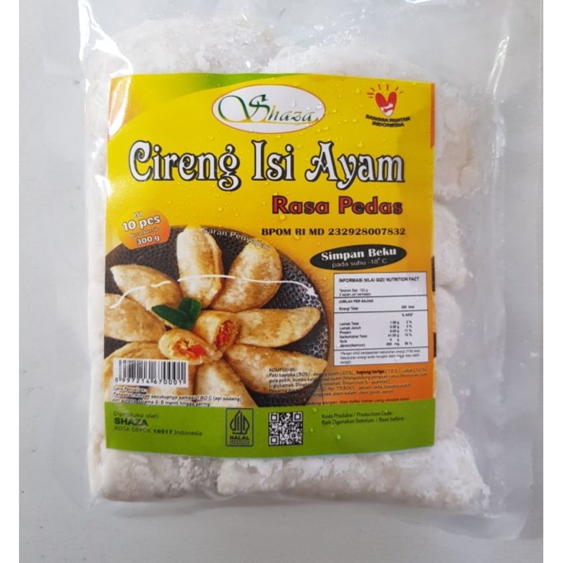 

shaza cireng isi ayam pedas 300g