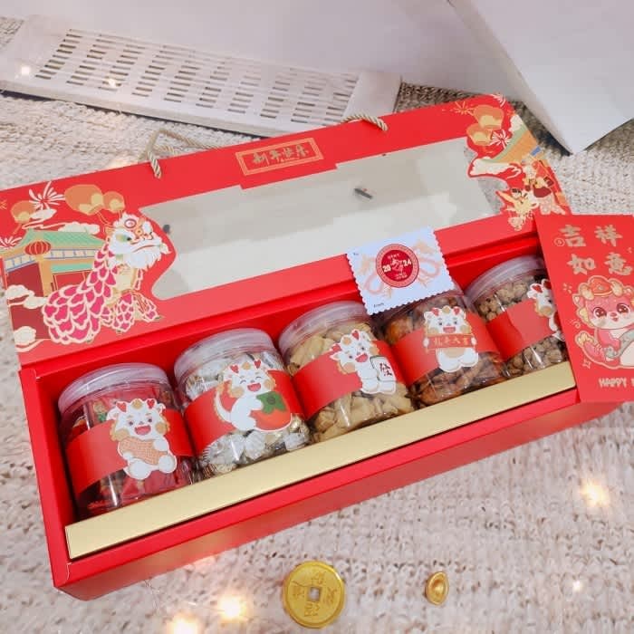 

READY STOK] Hampers Imlek PINGAN GIFT Snack Cemilan CNY - Bingkisan Kado GB227