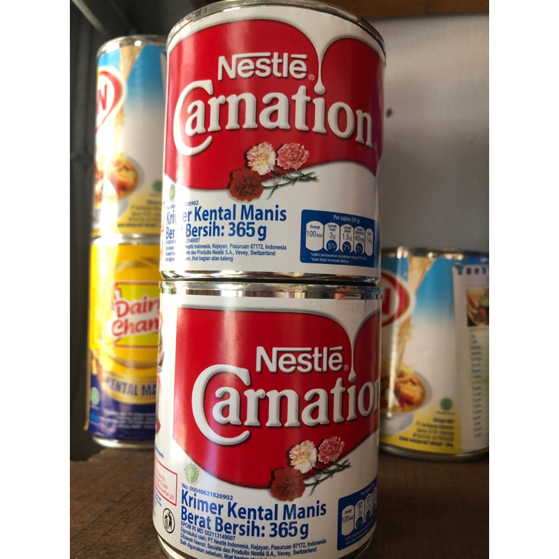 

Susu SKM carnation 365gr nestle susu kaleng