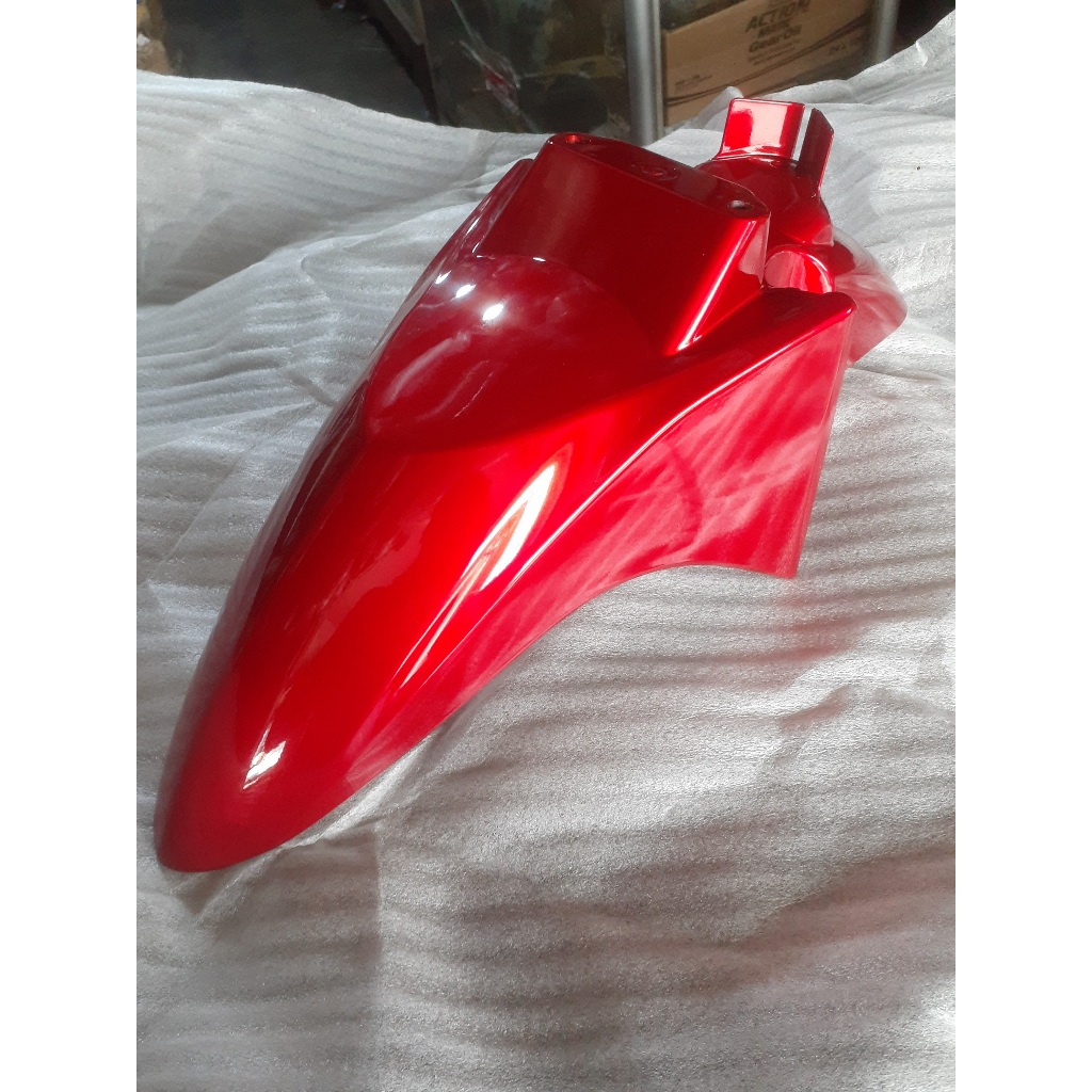 Spakbor Slebor Depan Front Fender  Vario Carbu 110 Cw Merah Maron 100% Original Asli AHM 61100KVB930