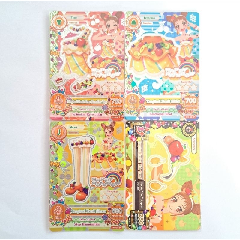 kartu aikatsu premium otome tropical fruit coord