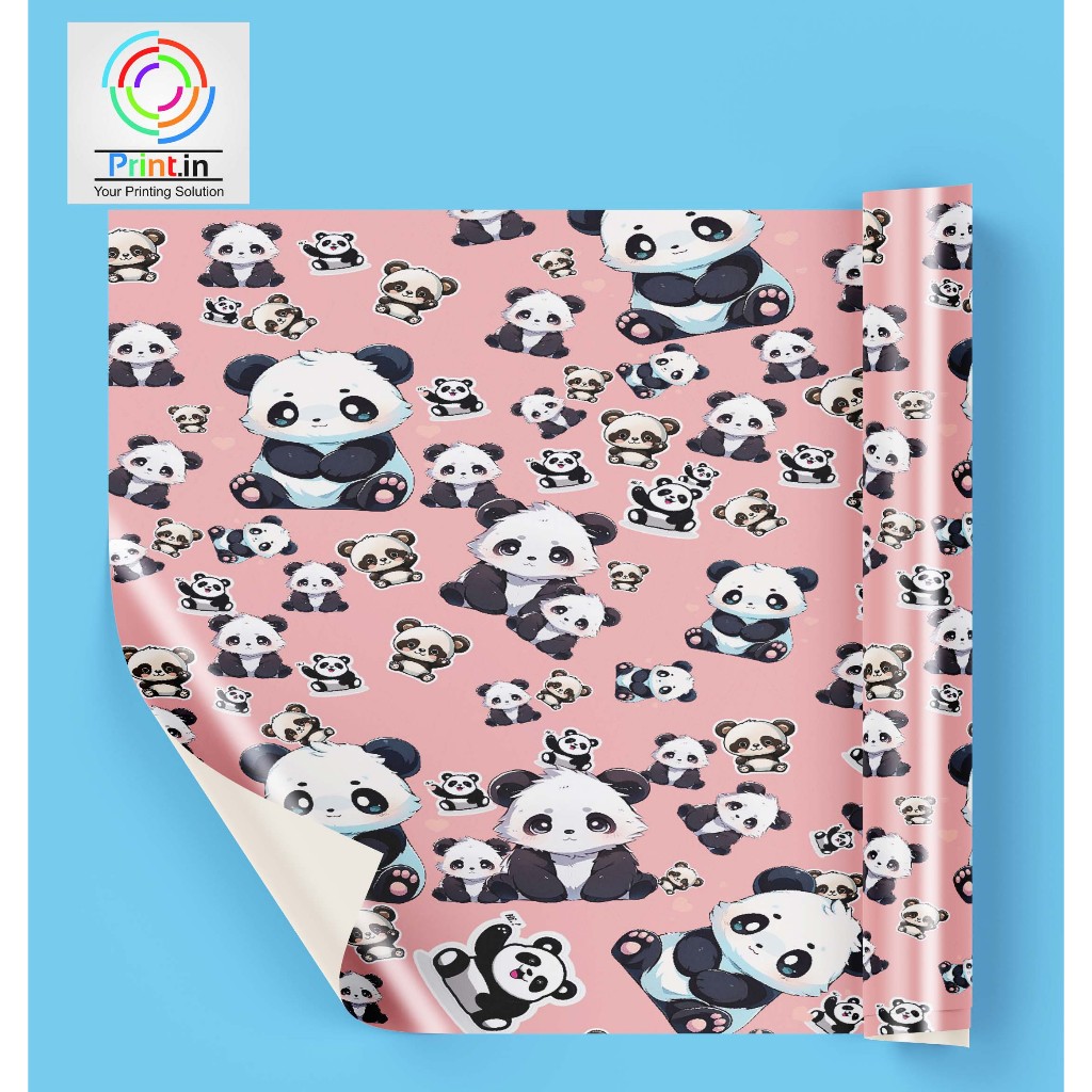 

Kertas Kado Cute Panda, Kids Panda, cetak gift paper viral, Wrapping Paper Custom Ukuran A3+