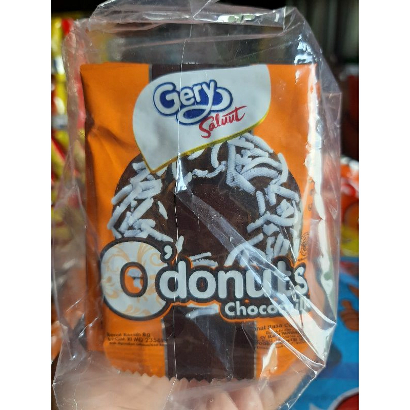 

(24 SACHET) GERY SALUT O'DONUTS CHOCOMILK 8 GRAM