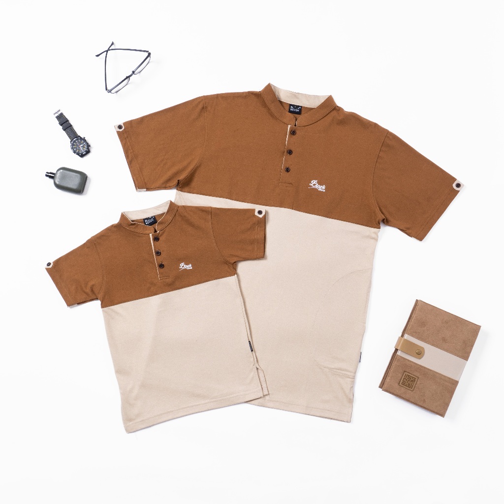 Kurta Kaos Couple | Koko Ghaisan Couple | Coklat Krem