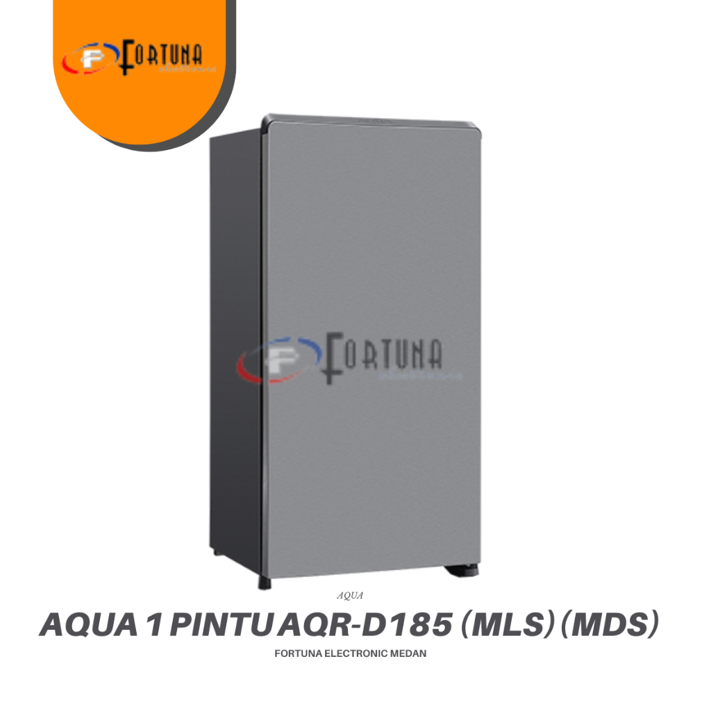 KULKAS AQUA 1 PINTU GREY AQRD185MDS 145L 67 WATT GIANT FREEZER MEDAN
