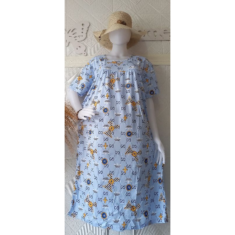 Daster Kaos Korea Babydoll Super Jumbo