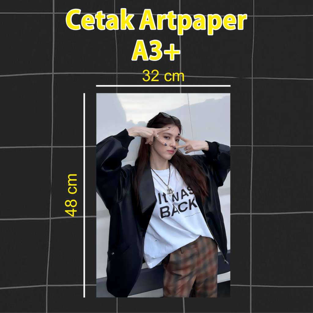 

(Art Paper 120gr) CETAK ART PAPER A3+ FULLCOLOR TERMURAH DIGITAL PRINT