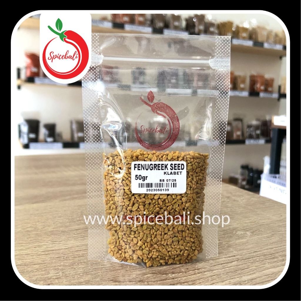 

Klabet 50 gr / Fenugreek Seed 50 gr / Meethi / Methi / Kelabat