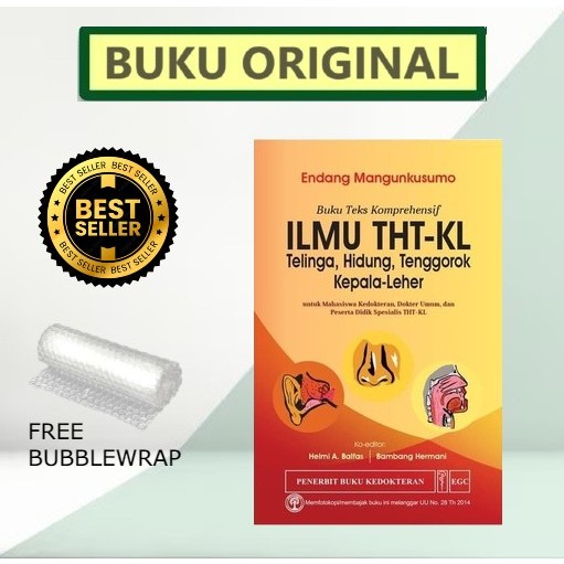 ORIGINAL Ilmu THT-KL Telinga Hidung Tenggorok - Helmi A Balfas